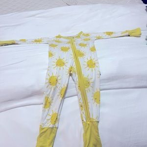 Little sleepies sunshine zippie 0-3 months